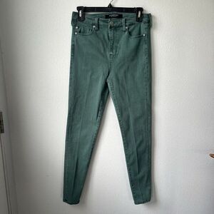 Liverpool Jeans High Rise Ankle‎ Skinny Pants Evergreen Green Size 4/27